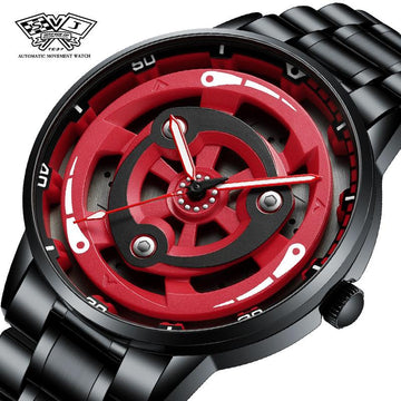 SVJ Men's High end Watch 3D Rotating Anime Modified Watch