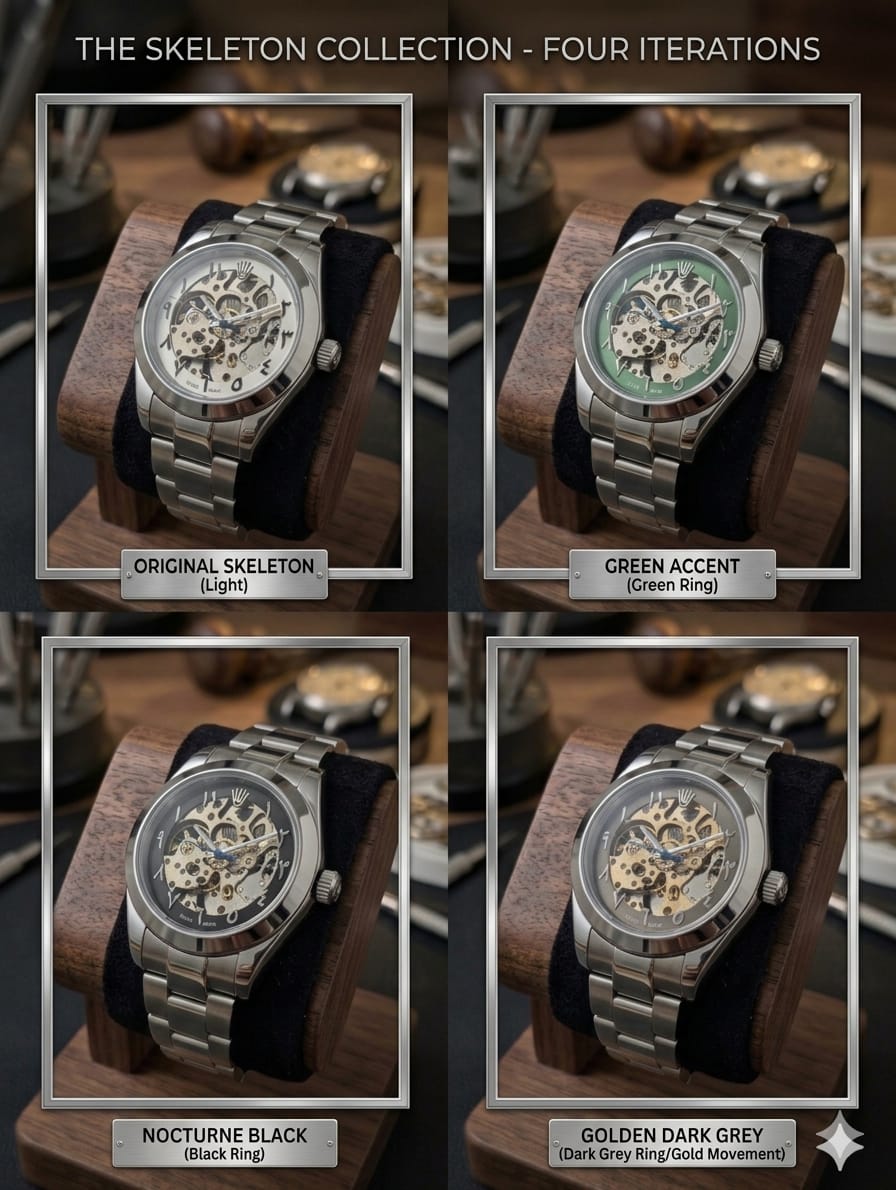 New Rolex Automatic Watch in Arabic Style